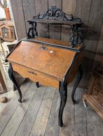 Antieke Hollandse secretaire noten hout €125., Antiek en Kunst, Antiek | Meubels | Kasten, Ophalen