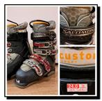 SALOMON Irony skischoenen maat 38 zwart 24.0 grijs 38,5, Ophalen of Verzenden, Gebruikt, Schoenen