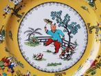 Antiek bord uit Engeland met Oosterse afbeelding 21,5 cm., Antiek en Kunst, Ophalen of Verzenden