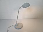 Vintage grijze bureaulamp gooseneck postmodern design., Gebruikt, Onbekend, Ophalen of Verzenden, Onbekend