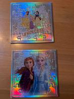 2 Disney Prinsessen Puzzels, Ophalen, 10 tot 50 stukjes, Zo goed als nieuw, 4 tot 6 jaar