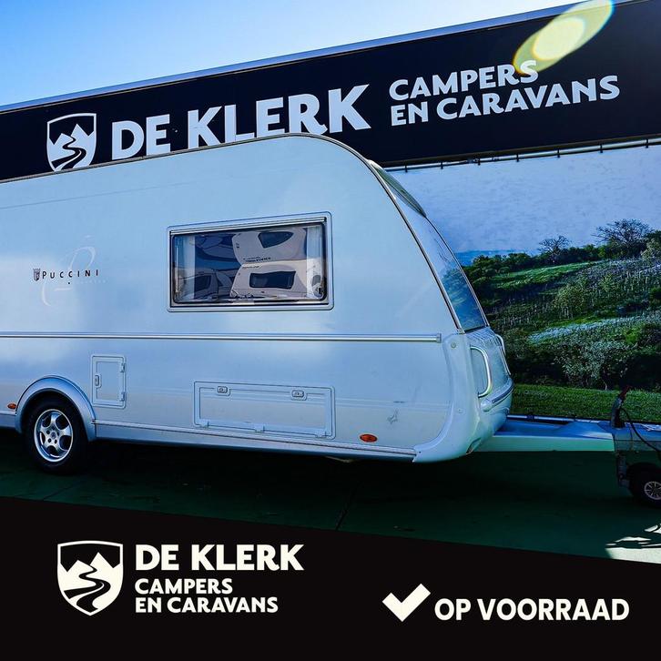Tabbert PUCCINI 560 E 2.50 (bj 2005), Caravans en Kamperen, Caravans, Bedrijf, tot en met 2, 1250 - 1500 kg, Tabbert, 7 tot 8 meter