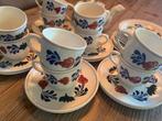 Kopjes en schotels en borden, Huis en Inrichting, Keuken | Servies, Gebruikt, Ophalen of Verzenden, Bord(en), Boerenbont
