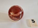 Edelsteen bol 5 rode jaspis 417 gram 6,5xm Madagascar, Ophalen of Verzenden, Mineraal