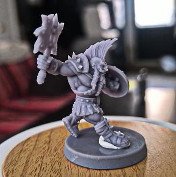 Dungeons & Dragons, D&D, HeroQuest, miniature fantasy Dwarf  beschikbaar voor biedingen