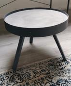 Bijzettafel betonlook, Ophalen of Verzenden, Zo goed als nieuw, Rond, Minder dan 55 cm