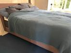 Auping Boxspring 180x200, Huis en Inrichting, Slaapkamer | Bedden, Ophalen, Gebruikt, Bruin, Tweepersoons