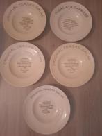Riviera maison salade pasta borden, Huis en Inrichting, Keuken | Servies, Ophalen, Zo goed als nieuw, Bord(en), Overige stijlen