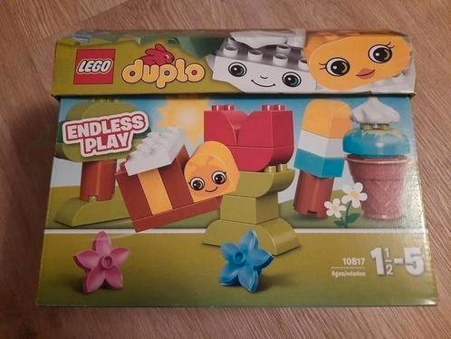 Lego duplo 10817, creatieve kist., Kinderen en Baby's, Speelgoed | Duplo en Lego, Zo goed als nieuw, Duplo, Complete set, Ophalen of Verzenden