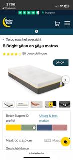 Goed matras 180x220 van Beter Bed, Huis en Inrichting, Slaapkamer | Matrassen en Bedbodems, Ophalen, Tweepersoons, Zo goed als nieuw
