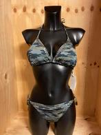 Watercult halter 3 hoek bikini top 42 en strik slip 40, Verzenden, Nieuw, Groen, Bikini