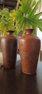 Vintage antiek keramische vazen set, Ophalen of Verzenden