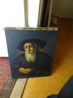 schilderij oude man, Ophalen