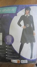 Halloween/Carnaval Wednesday jurk en pruik maat M Nieuw, Maat 38/40 (M), Nieuw, Ophalen of Verzenden, Halloween