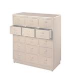 IJzeren Vintage Refurbished 15 Ladekast Retro Apothekerkast, Info@dehanzeherten.nl, De Hanze Herten BV, 5 laden of meer, Nieuw