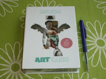 Nieuw in seal: Museum Art Cards + boekje beschikbaar voor biedingen