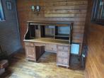 Eikenhouten klassiek Bureau buro secretaire computerburo, Huis en Inrichting, Ophalen, Gebruikt