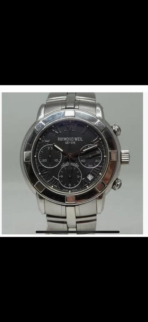Raymond weil Parsifal 7241, Sieraden, Tassen en Uiterlijk, Horloges | Heren, Zo goed als nieuw, Overige merken, Staal, Ophalen of Verzenden