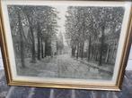 LISSE, Ets Kanaalweg ca 1910, ets in 1983 van Karel KOK, Antiek en Kunst, Ophalen of Verzenden