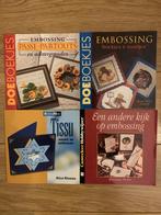 4 Hobby boekjes kaarten maken Embossing, Boeken, Ophalen, Zo goed als nieuw