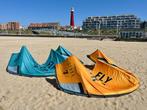 Kite Set Flysurfer Stoke 7m, 10m en Force Bar 1000 euro, Watersport en Boten, Kitesurfen, Ophalen, Gebruikt, Kitesurf-set, Geen board