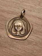 Vintage zilveren religieuze ketting hanger, Ophalen of Verzenden, Zo goed als nieuw, Kruis of Symbool, Zilver