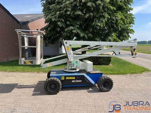 Skyhigh ST100 Hoogwerker Kniktelescoop Elektrisch(Nieuwe acc, Zakelijke goederen, Machines en Bouw | Kranen en Graafmachines