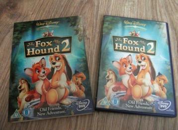 Disney DVD The Fox & The Hound 2 (met sleeve) beschikbaar voor biedingen