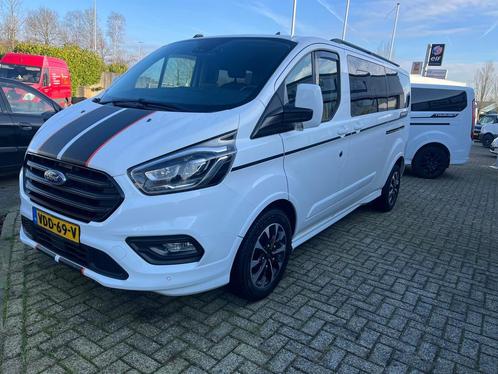 Ford Transit Custom 320 185 PK SPORT L2 DUBBLE CABINE, Auto's, Bestelauto's, Bedrijf, Te koop, ABS, Achteruitrijcamera, Adaptive Cruise Control