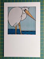 Willem van Leusden - Wandplaat De Reiger, 1920, Verzamelen, Ansichtkaarten | Themakaarten, Ophalen of Verzenden, 1980 tot heden