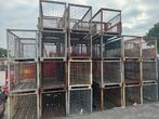 Industriele gitterboxen, Doe-het-zelf en Verbouw, Ophalen, Gebruikt, 100 cm of meer, 60 cm of meer