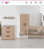 Kinderkamer Ledikant, Kast, Commode en Wandplank 'Nova', Ophalen, Gebruikt, Jongetje of Meisje