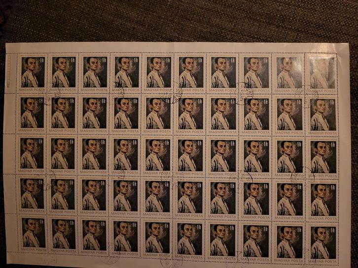 Hongarije Postzegels - Vel met 42 zegels, Postzegels en Munten, Postzegels | Europa | Hongarije, Postfris, Ophalen of Verzenden