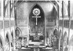 Amsterdam st dominuskerk interieur ansichtkaart ( a1583 ), Verzamelen, Ophalen of Verzenden, 1980 tot heden, Ongelopen, Noord-Holland