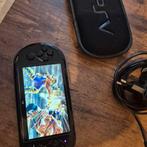 Retro Game Console + Oplader en Hoesje, PSP Style, Ophalen of Verzenden, Zo goed als nieuw, PSP