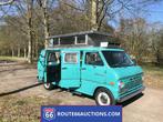 Ford Econoline Camper Van 1969 | Route 66 auctions, Auto's, Oldtimers, Zwart, Overige carrosserieën, Blauw, Leder