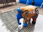 Mooie masiefe Elephant Parade 19 cm breed 16 cm hoog, Ophalen of Verzenden