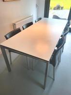 Mooie witte eettafel van Esprit, in goede staat, Huis en Inrichting, Tafels | Eettafels, Ophalen, Gebruikt, 200 cm of meer, 50 tot 100 cm