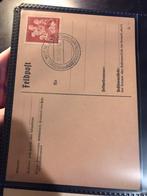 Reich mi 859 FDC feldpost kaart, Ophalen of Verzenden, Duitse Keizerrijk, Gestempeld