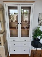 Witte houten kast, Huis en Inrichting, Kasten | Kledingkasten, Ophalen, Gebruikt, 50 tot 100 cm, 150 tot 200 cm