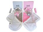 Tweeling cadeau kraamcadeau babydeken wikkeldeken knuffel, Ophalen of Verzenden, Nieuw