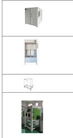 Complete poedercoatlijn met oven, machine en cabine, Ophalen