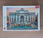 Trefl puzzel 500 stukjes Trevi Fontein Rome, Ophalen of Verzenden, Zo goed als nieuw