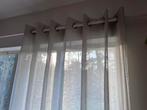 Inbetween vitrage gordijnen 280x204 beige, Ophalen of Verzenden, Zo goed als nieuw, Beige, 200 cm of meer