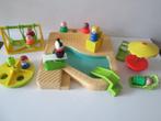 Vintage Fisher Price zwembad met ligweide en speeltuin, Ophalen of Verzenden, Gebruikt, Speelset