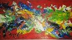 Groot olie werk van Karel Appel, Ophalen