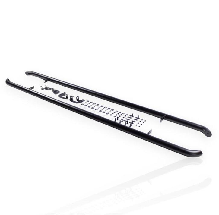 Zwarte side bars Ford Transit Custom LWB 2024+, Auto-onderdelen, Sidebars, Nieuw, Ophalen of Verzenden