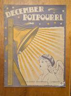 bladmuziek December Potpourri Otto Zeegers, Ophalen of Verzenden, Zo goed als nieuw, Artiest of Componist, Populair