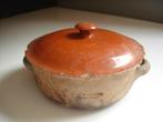 XIXe antiek aardewerk VALLAURIS Société de- terrine cocotte, Ophalen of Verzenden