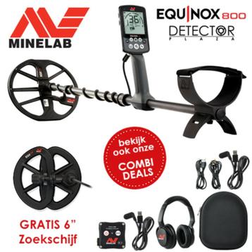 DETECTOR PLAZA: Minelab Equinox 800 van € 1099,- voor €749,- beschikbaar voor biedingen